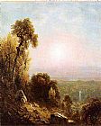 Sanford Robinson Gifford Sunset in the Adirondacks painting